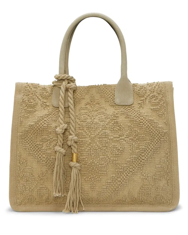 Vince Camuto Orla borsa tote tela oversize manici arrotolati