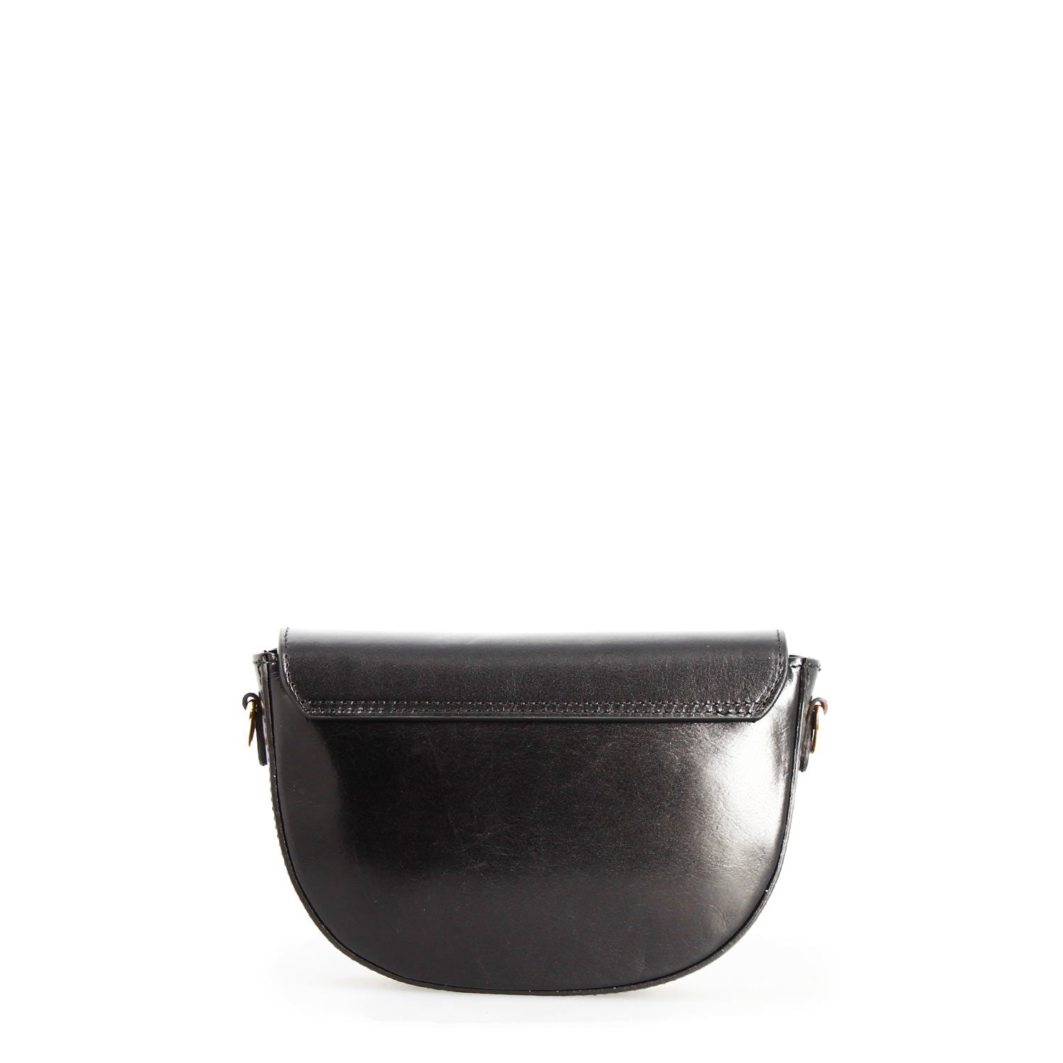 Leonardo Shoes Lena Borsa Donna Pelle Nera 22 cm