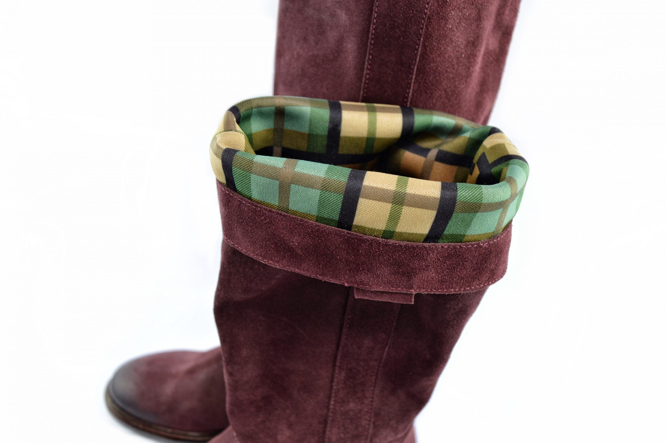 Ton Goût Baby Bordo Stivali Donna Camoscio 34 cm