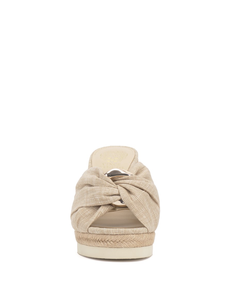Vince Camuto Briana sandali zeppa espadrillas tela