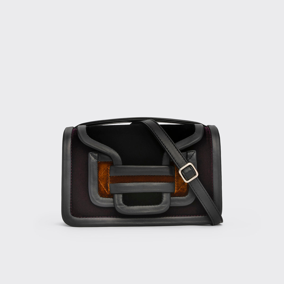Pierre Hardy Alpha Alpha Handbag borsa a mano nera TU pelle