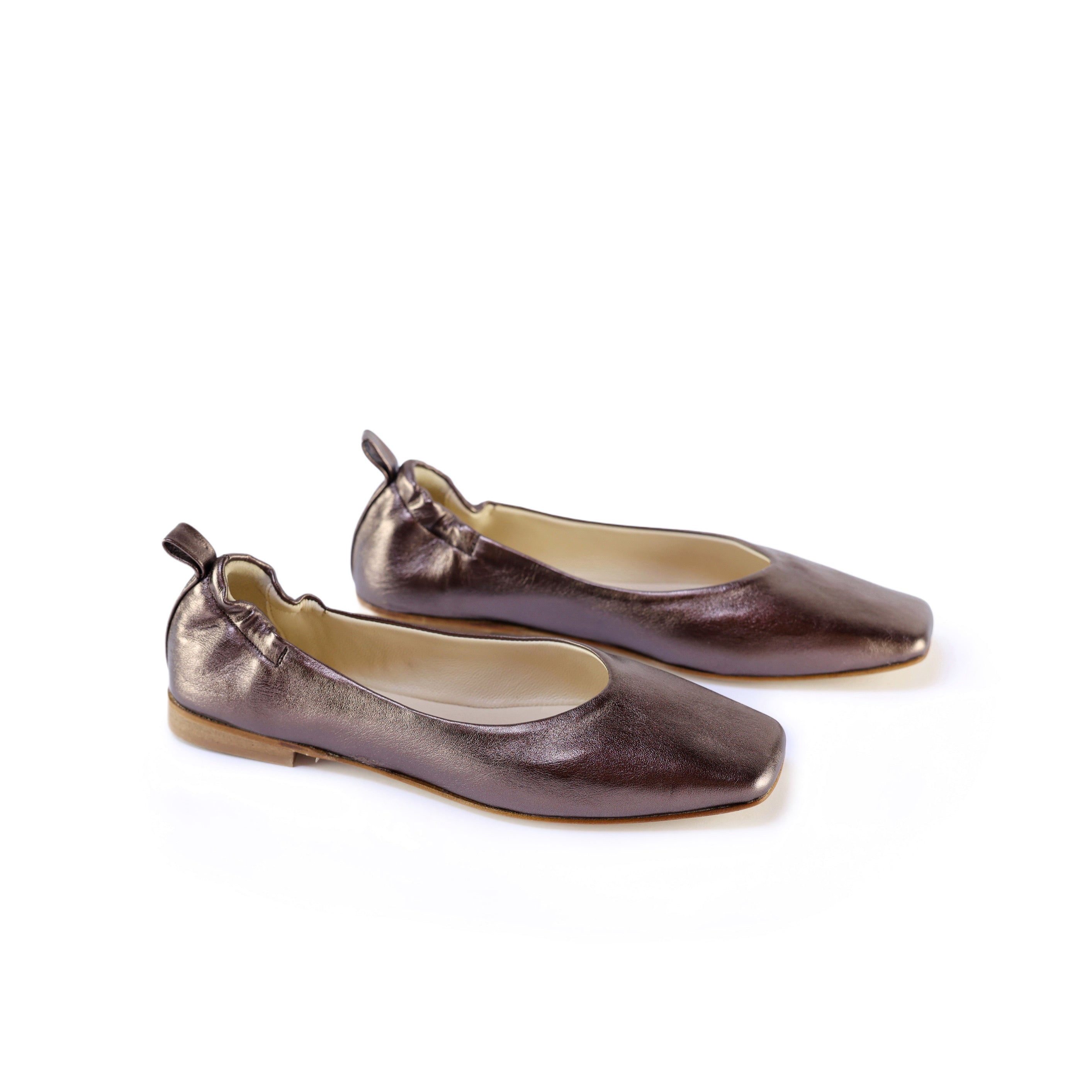 Ton Goût Zoe Ballerina Donna Laminato Bronzo