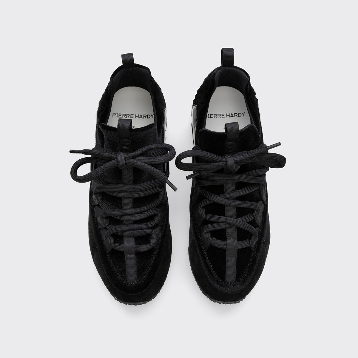 Pierre Hardy Trek Comet Sneakers scarpe donna nero