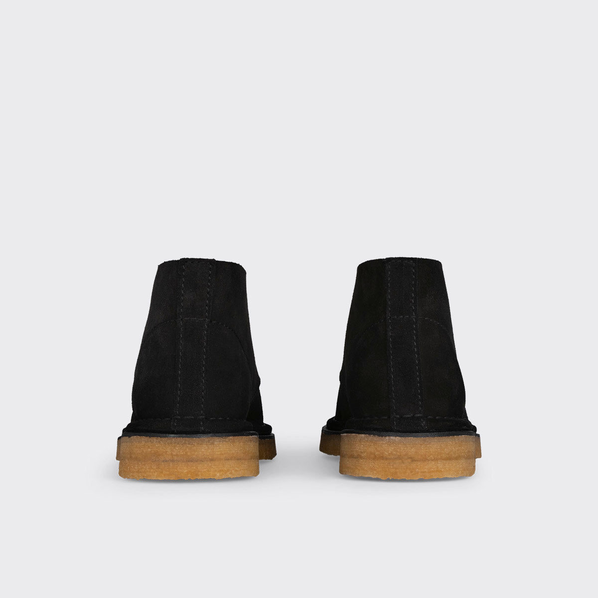 Pierre Hardy Antoine desert boot camoscio nero 30mm