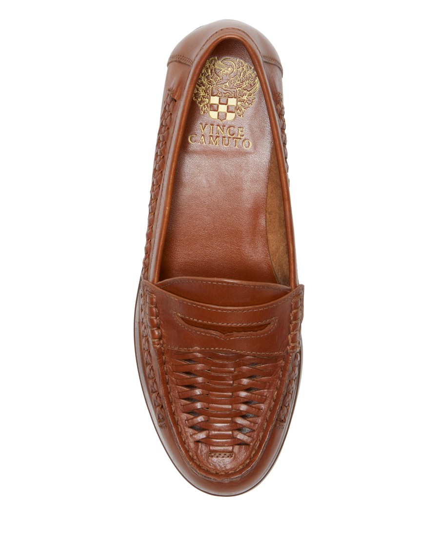 Vince Camuto Calie mocassino penny tacco basso intreccio