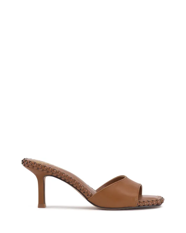 Vince Camuto Emmla mules punta quadrata intreccio donna