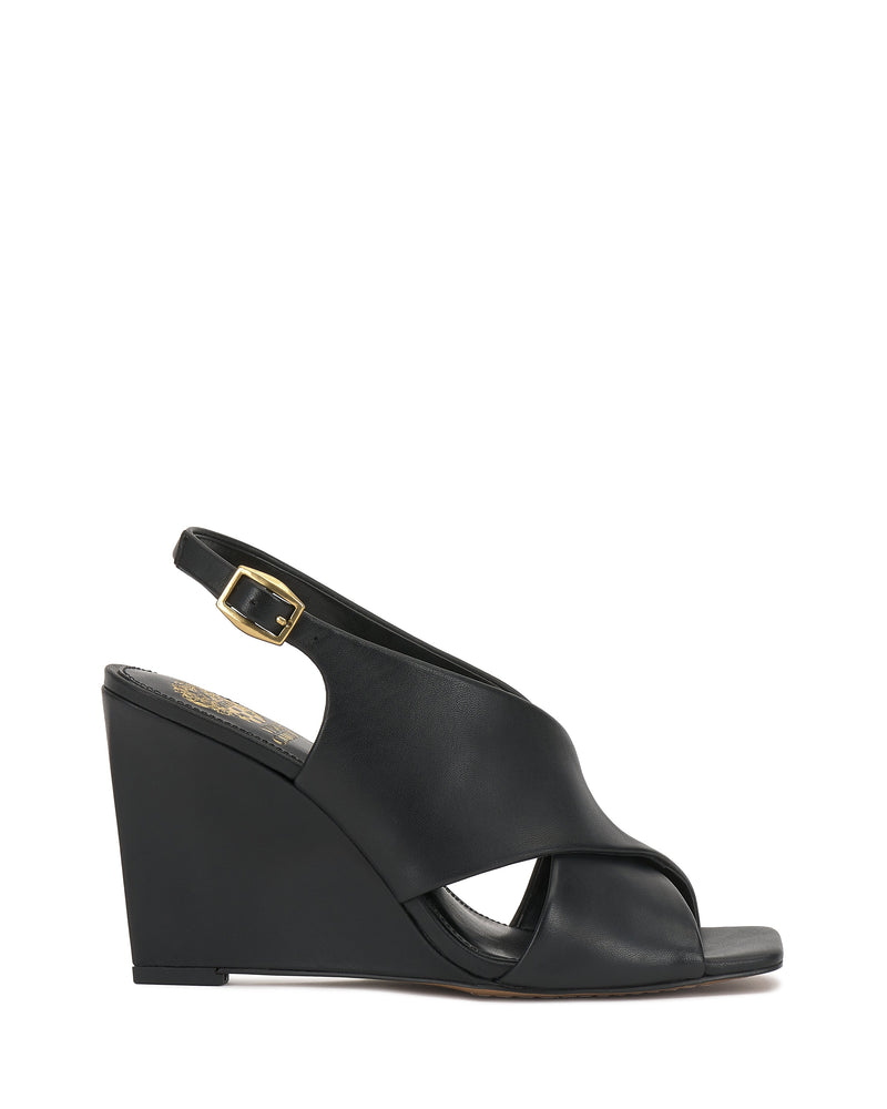 Vince Camuto Ameira sandali zeppa pelle punta quadrata