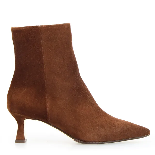 Leonardo Shoes Gioconda Stivaletti Donna marrone camoscio
