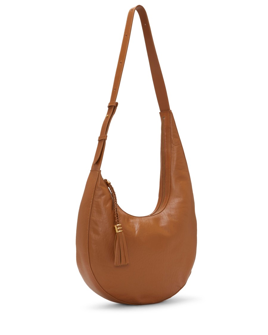 Vince Camuto River borsa hobo in pelle con frange