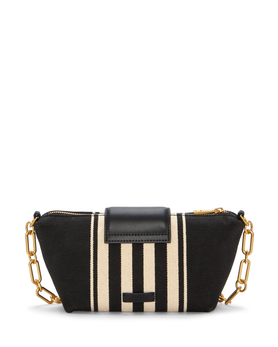 Vince Camuto Selah Borsa Tracolla Dettagli Oro Maglie