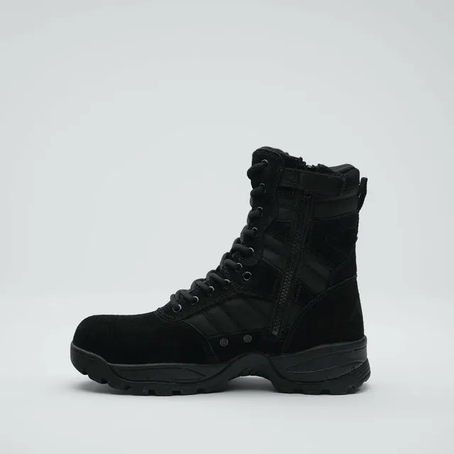 MAK Protector 9 stivale tattico camoscio nero puntale