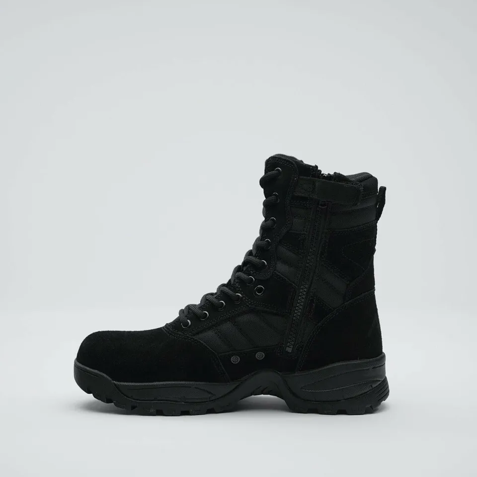 MAK Protector 9 stivale tattico camoscio nero puntale