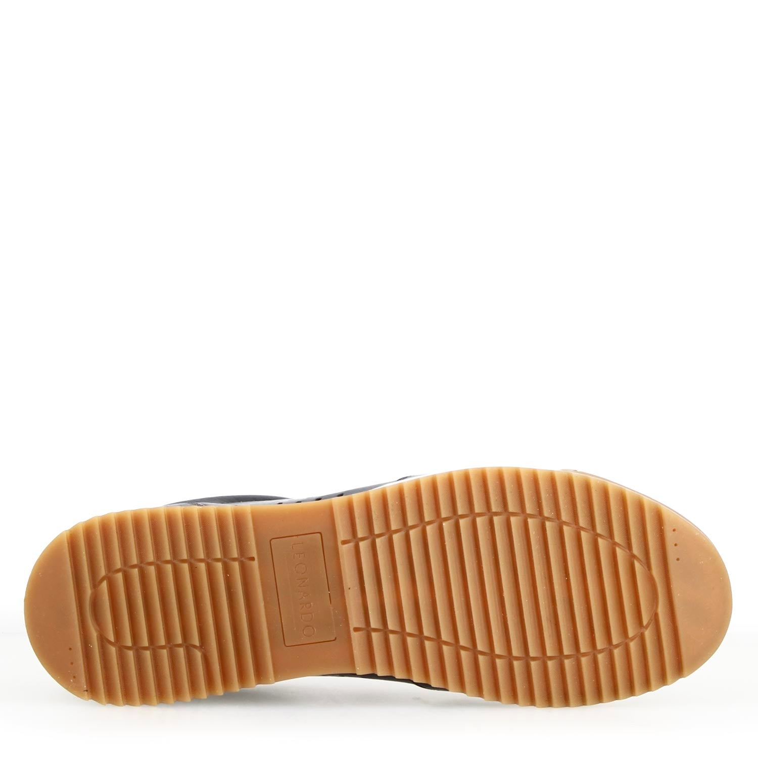 Leonardo Shoes Barberino sneaker pelle blu suola bicolore