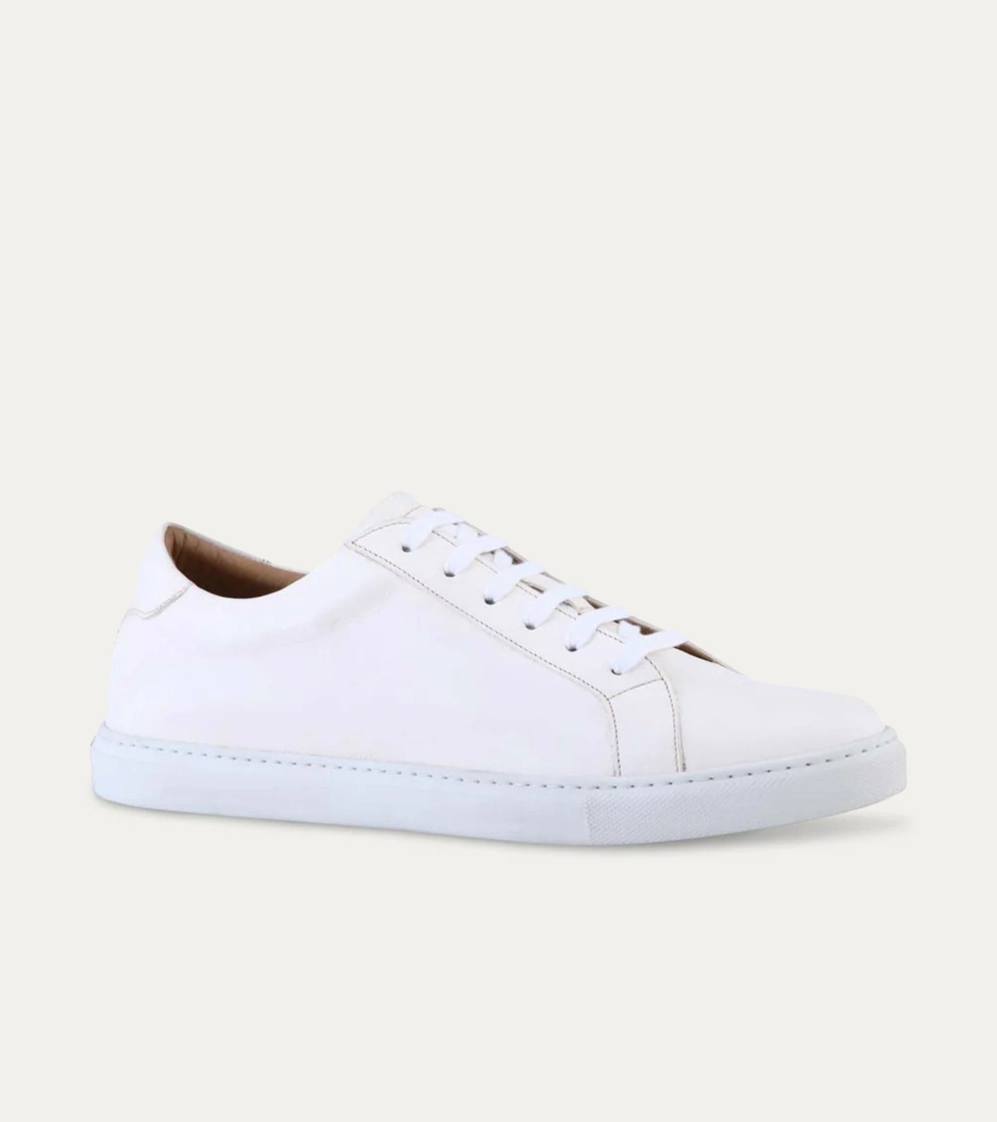 Ace Marks Wayne sneaker uomo pelle bianca Buffalo