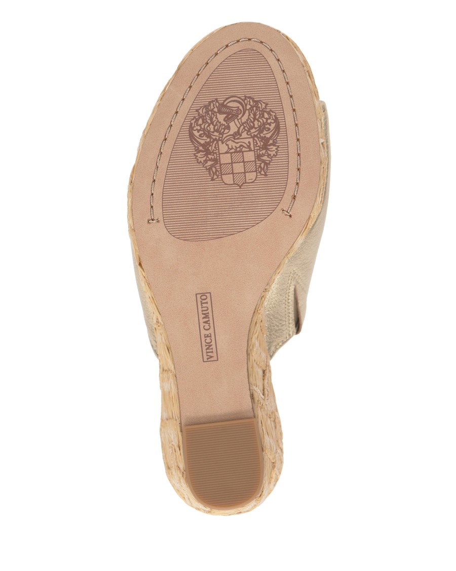 Vince Camuto Etta Sandalo con zeppa donna