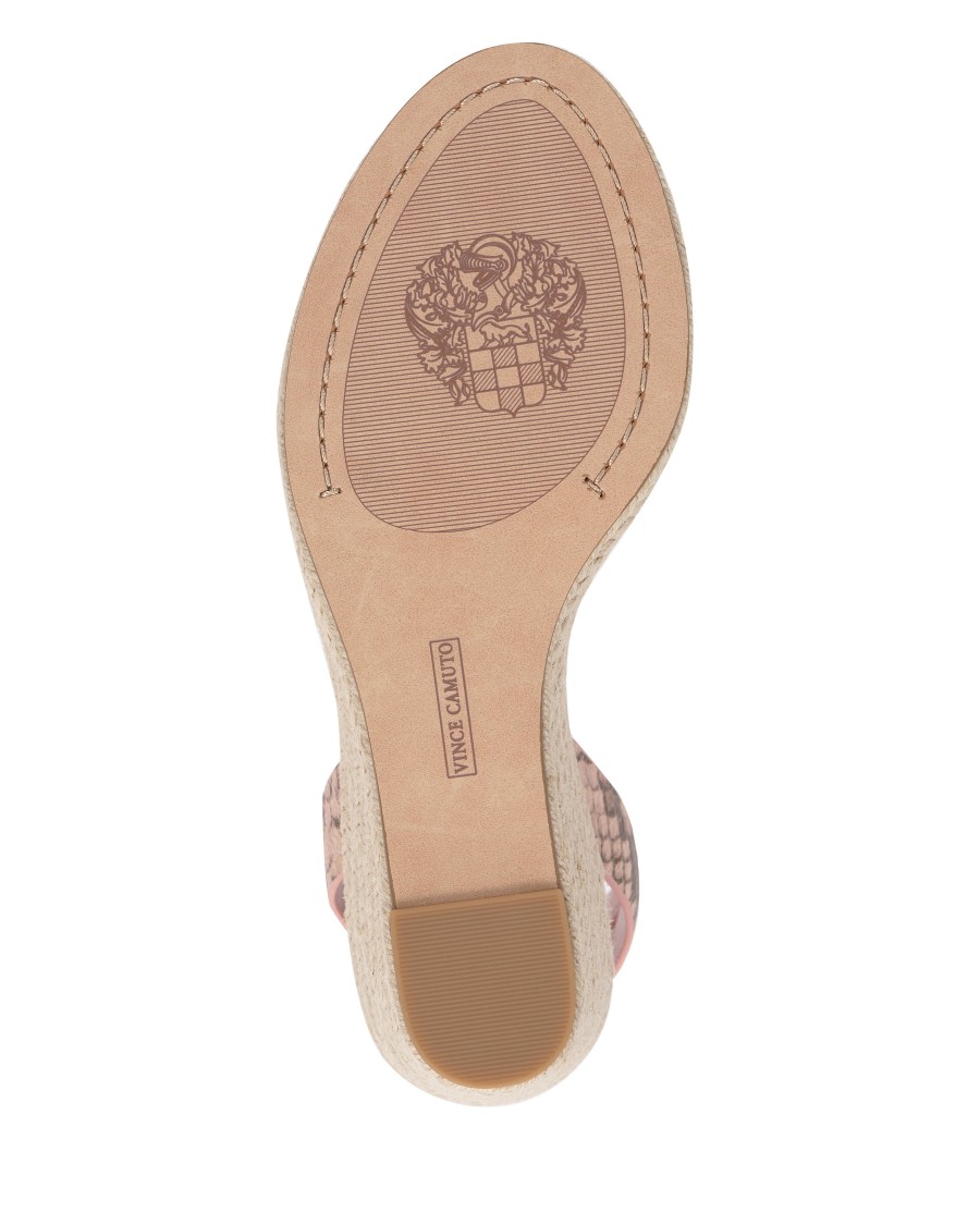 Vince Camuto Felia Sandalo con Zeppa Espadrillas Estivo