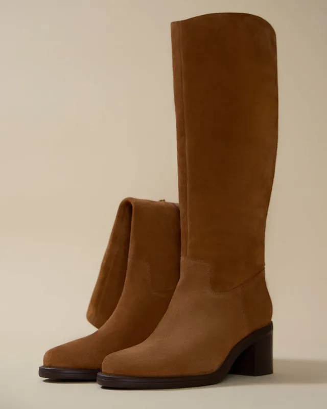 Vince Camuto Amree stivali alti al ginocchio tacco blocco