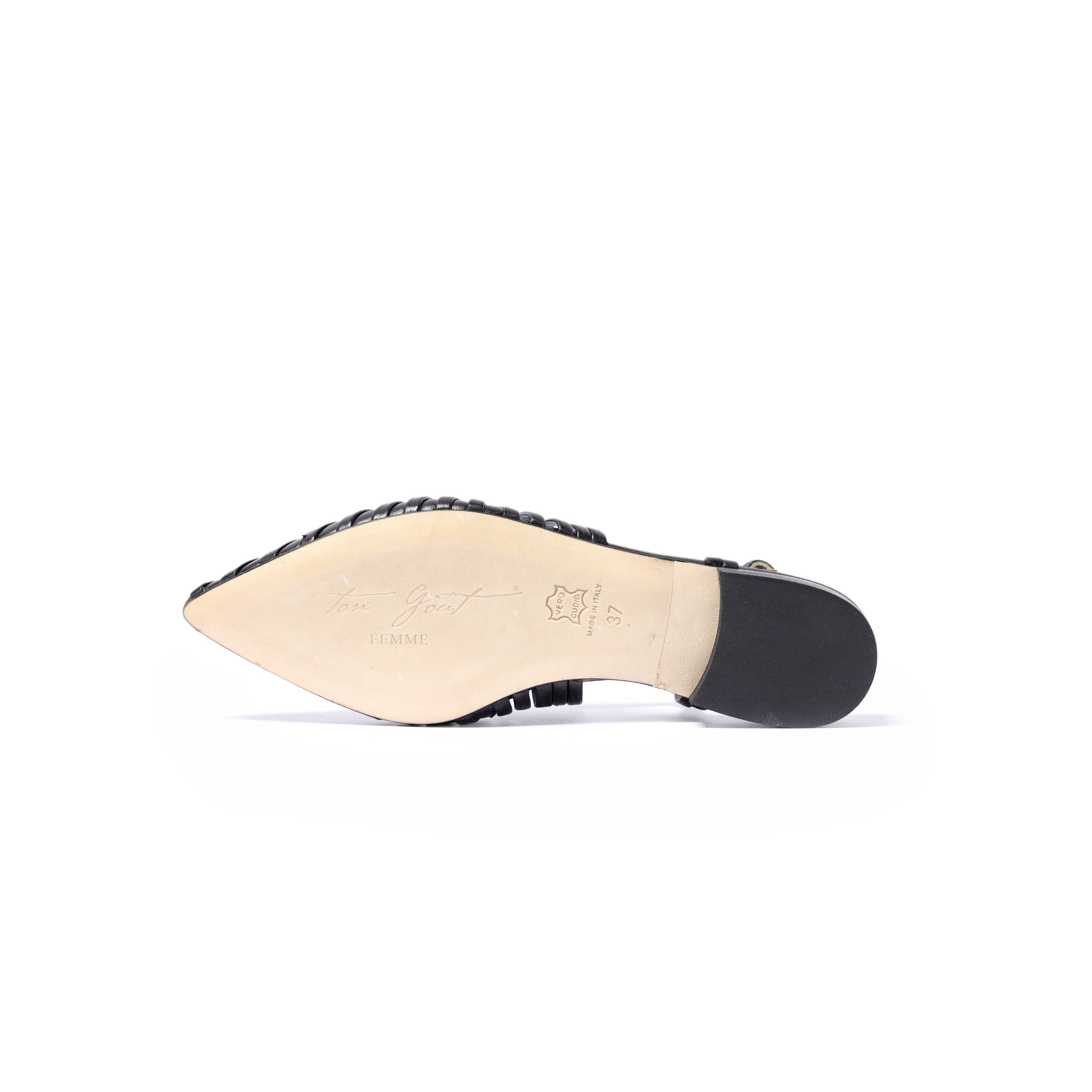 Ton Goût Bella Ballerine Nappa Blu 35