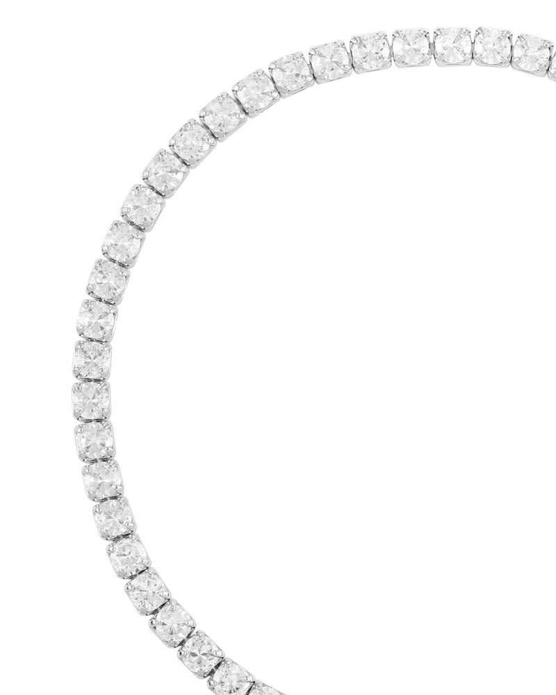 Vince Camuto bracciale tennis argento zirconia catena