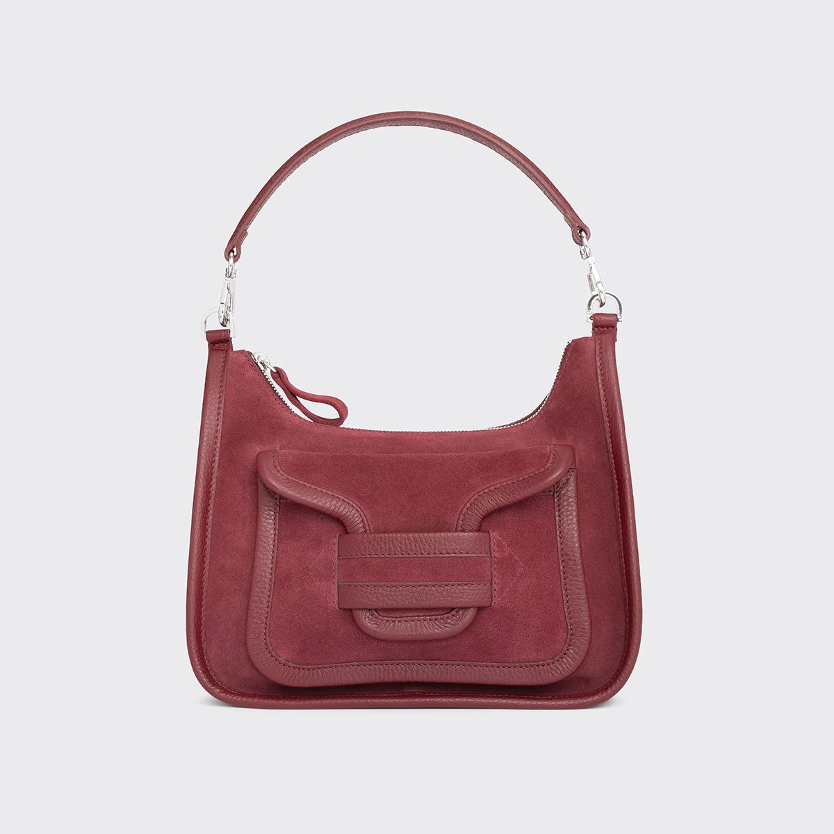 Pierre Hardy Alpha Day AHV7 borsa bordeaux pelle spalla