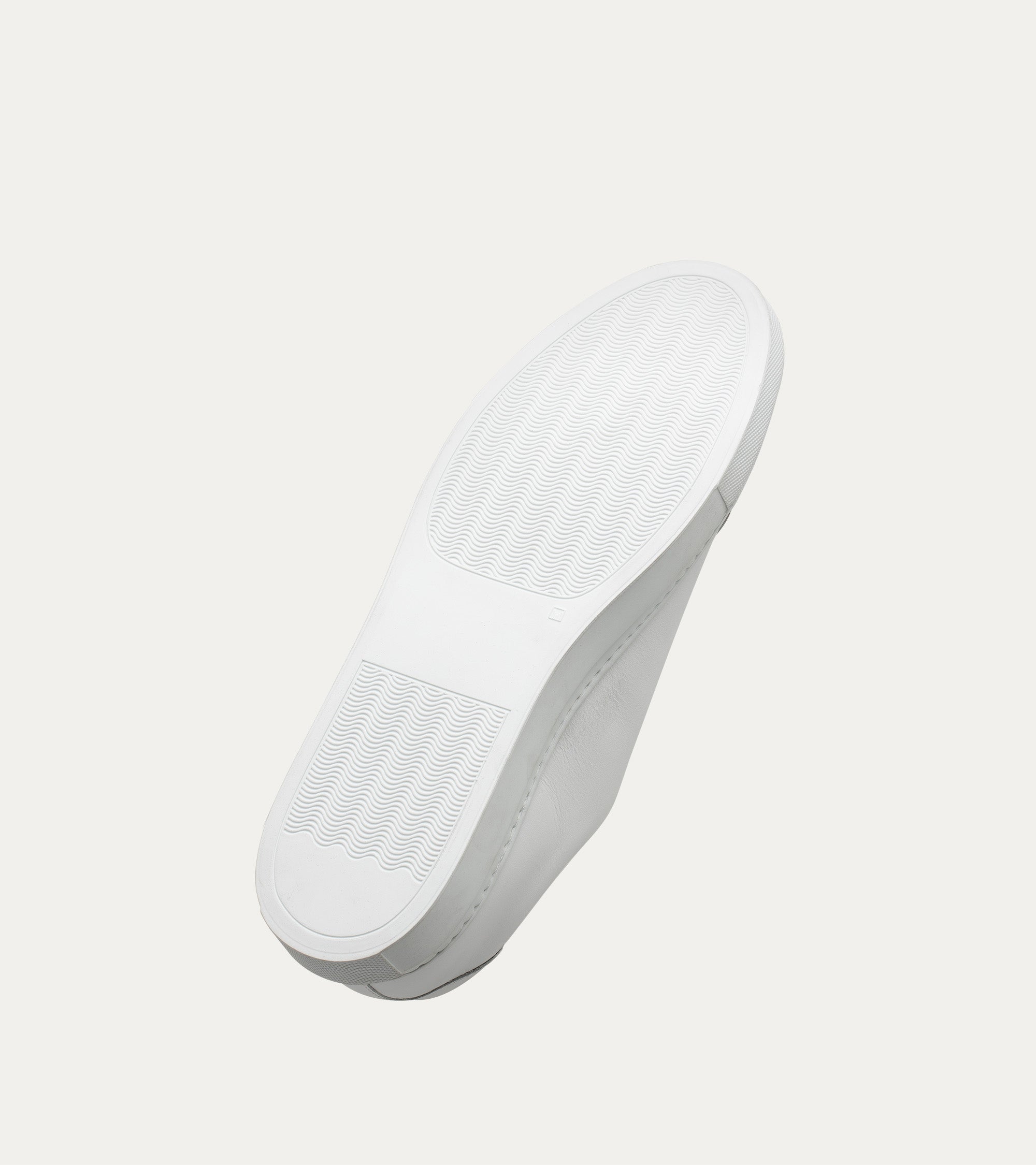 Ace Marks Duke White Sneaker Uomo Pelle Bianca Suola Bianca