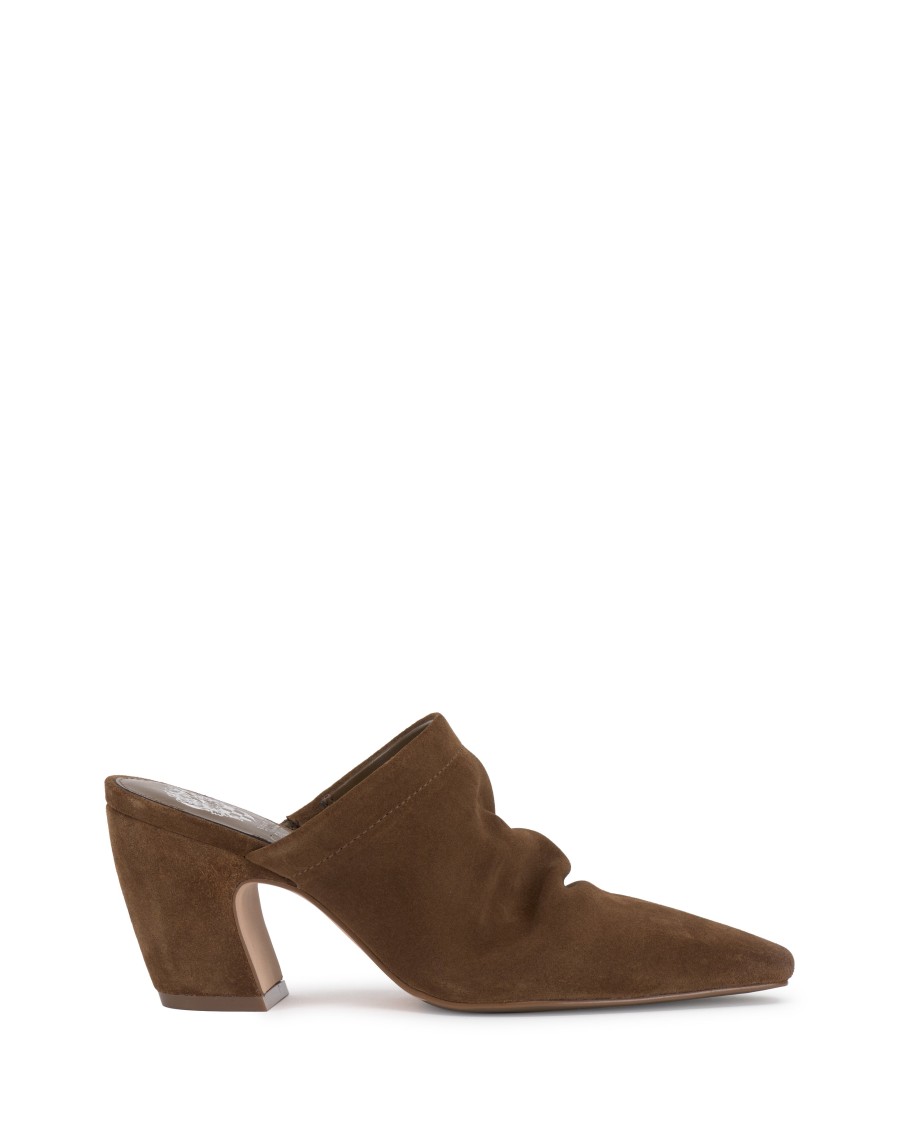 Vince Camuto Carlie mule donna pelle tacco a blocco