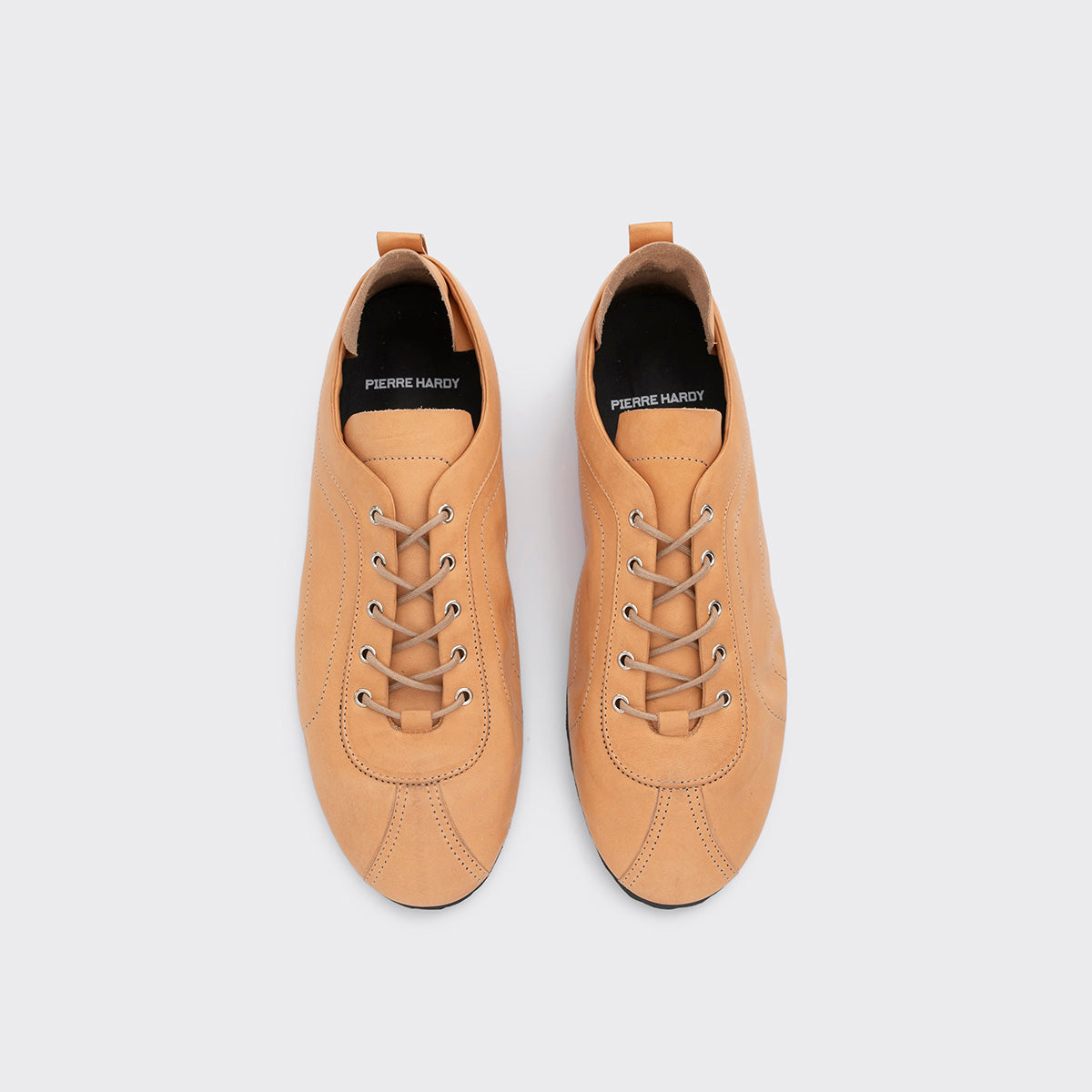 Pierre Hardy Isa sneakers donna camel pelle italiana