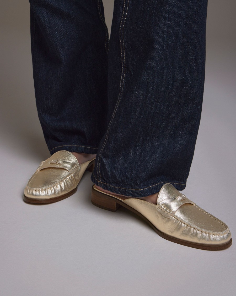 Vince Camuto Cobby Mule Donna Tacco Basso Punta Mocassino