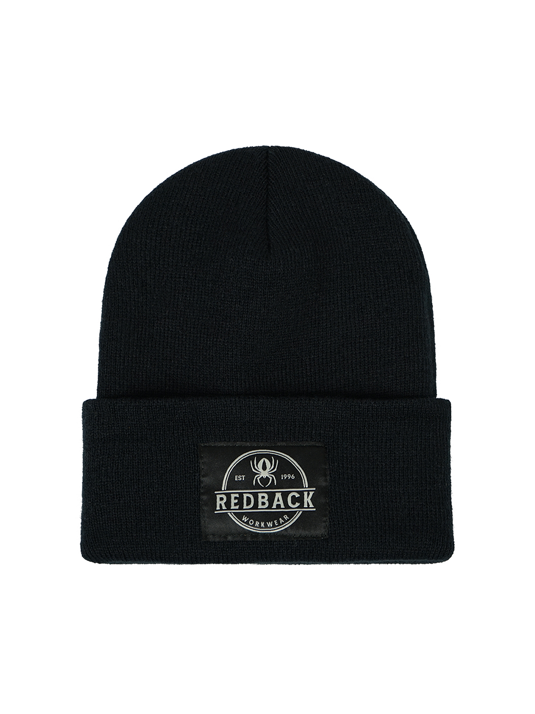 Redback Beanies Cuffed Knit Berretto Nero acrilico caldo