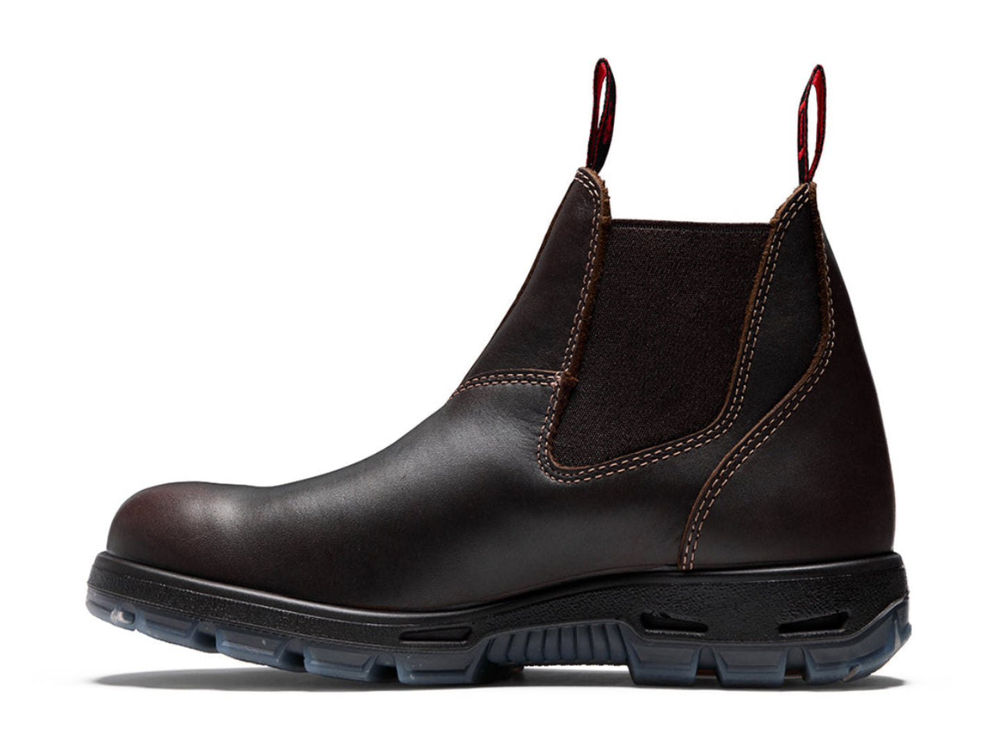 Redback Steel Toe Great Barrier stivali antinfortunistici marroni impermeabili