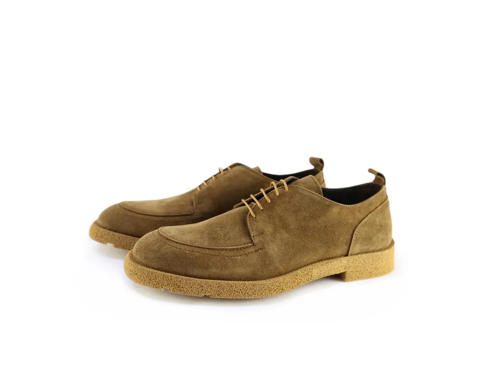 Ton Goût Derby Sepe scarpe derby uomo camoscio savannah