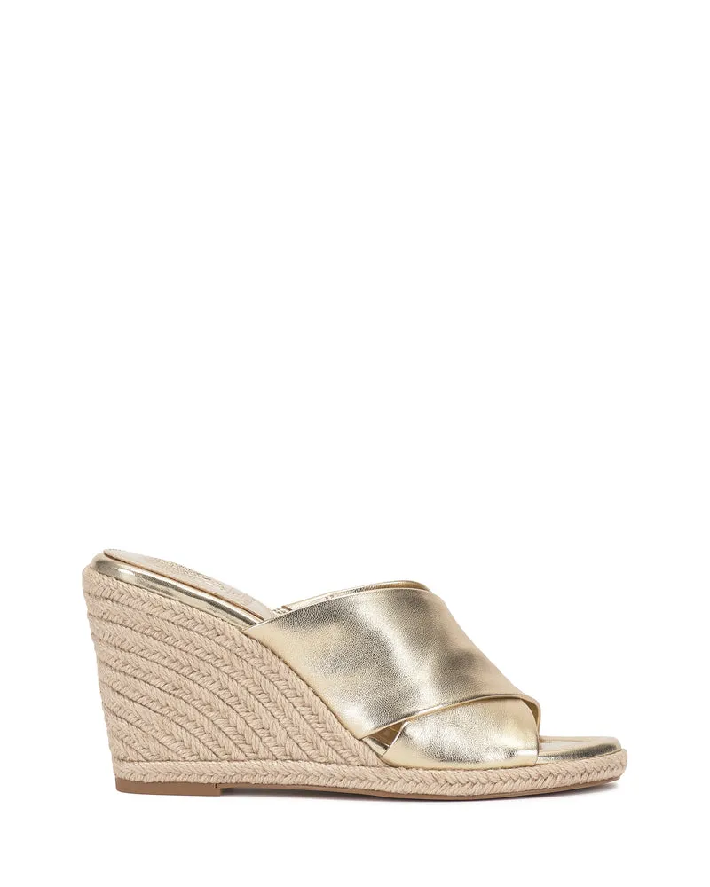 Vince Camuto Fisella Sandalo Slip-On Zeppa Espadrillas