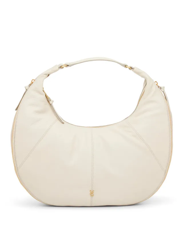 Vince Camuto Kaela borsa hobo pelle marrone spalla