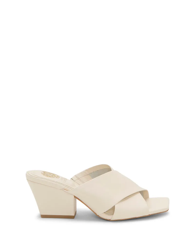 Vince Camuto Kespa Mules Pelle Tacco a Blocco