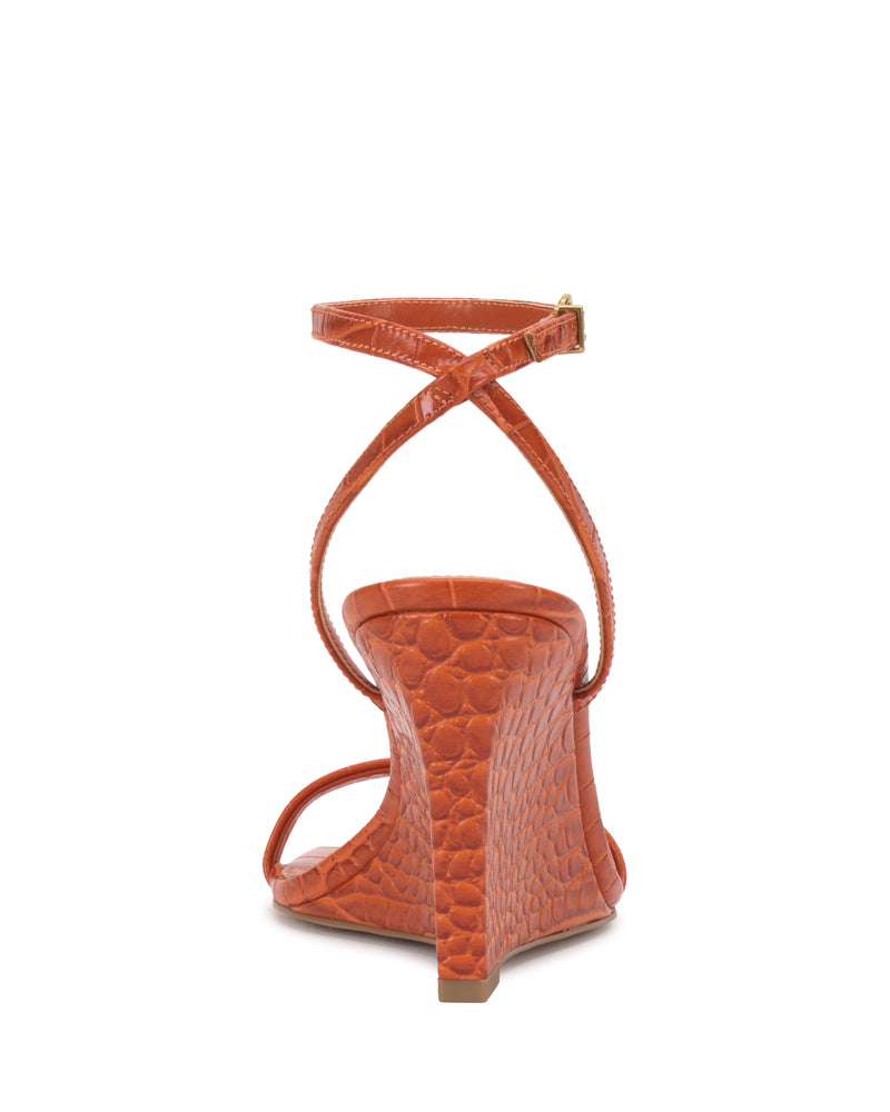 Vince Camuto Ambee Sandalo con Zeppa Punta Quadrata
