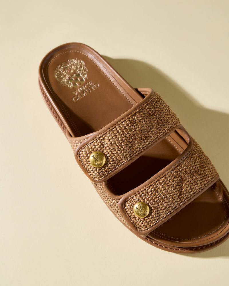 Vince Camuto Graysin sandalo doppia fascia trapuntata