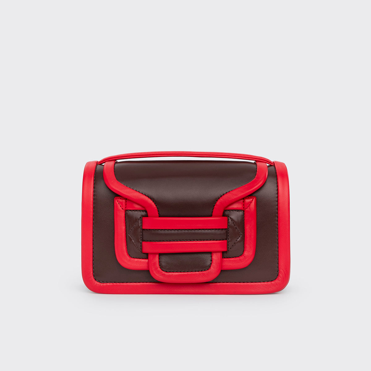 Pierre Hardy Alpha borsa donna marrone tracolla pelle