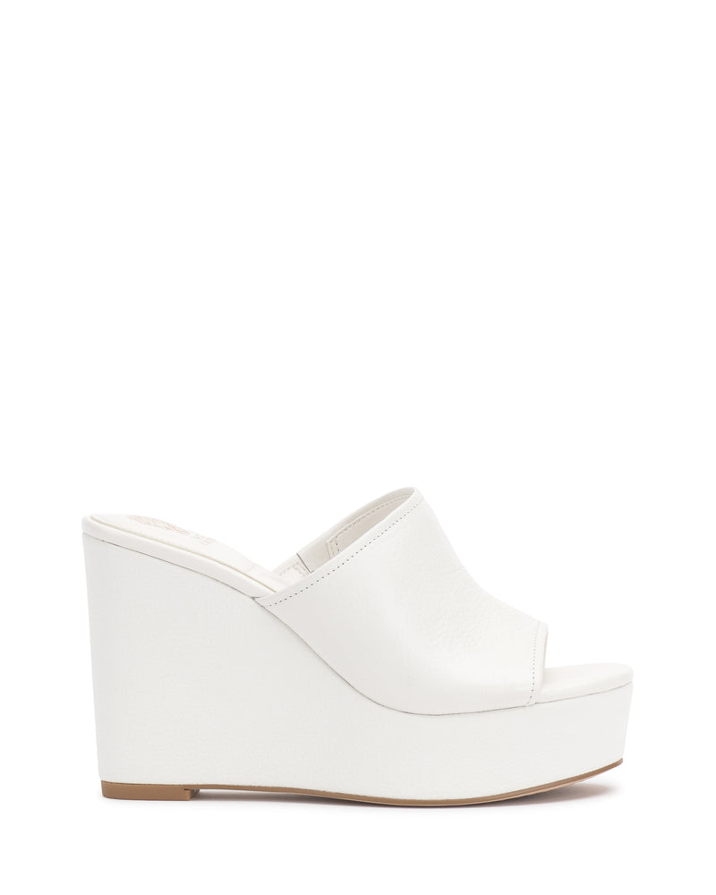 Vince Camuto Etta Sandalo Zeppa Cuoio Donna