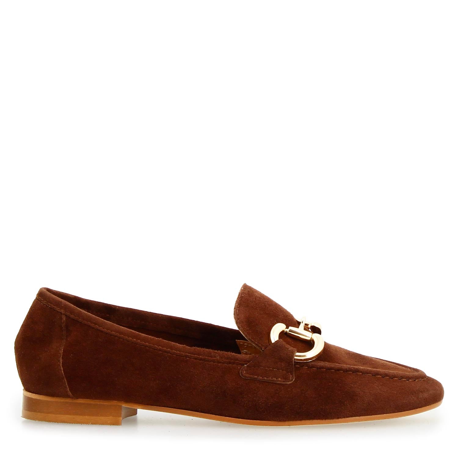 Leonardo Shoes Mocassini Donna Baltea Cam Marrone camoscio marrone