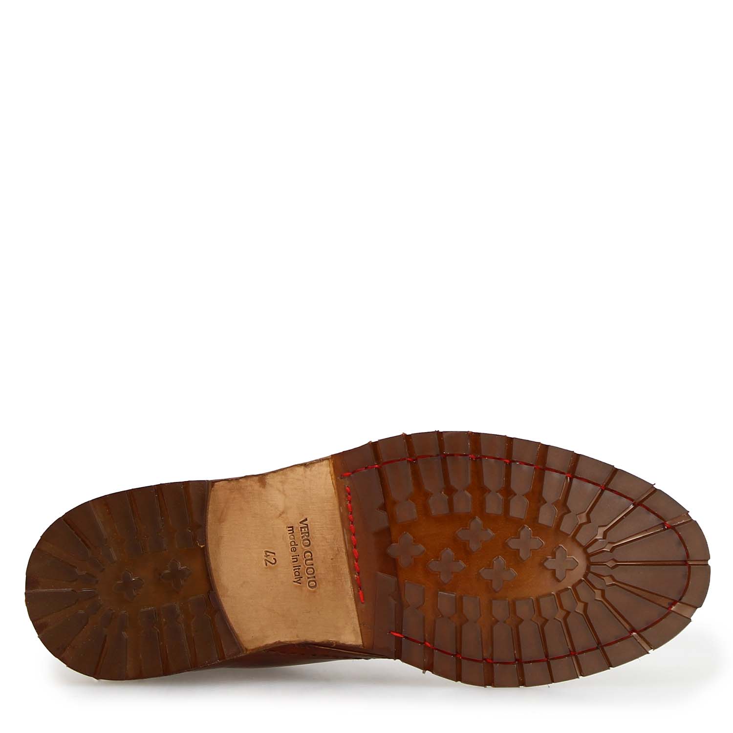 Leonardo Shoes Seneca Marrone Polacchino Uomo in Pelle