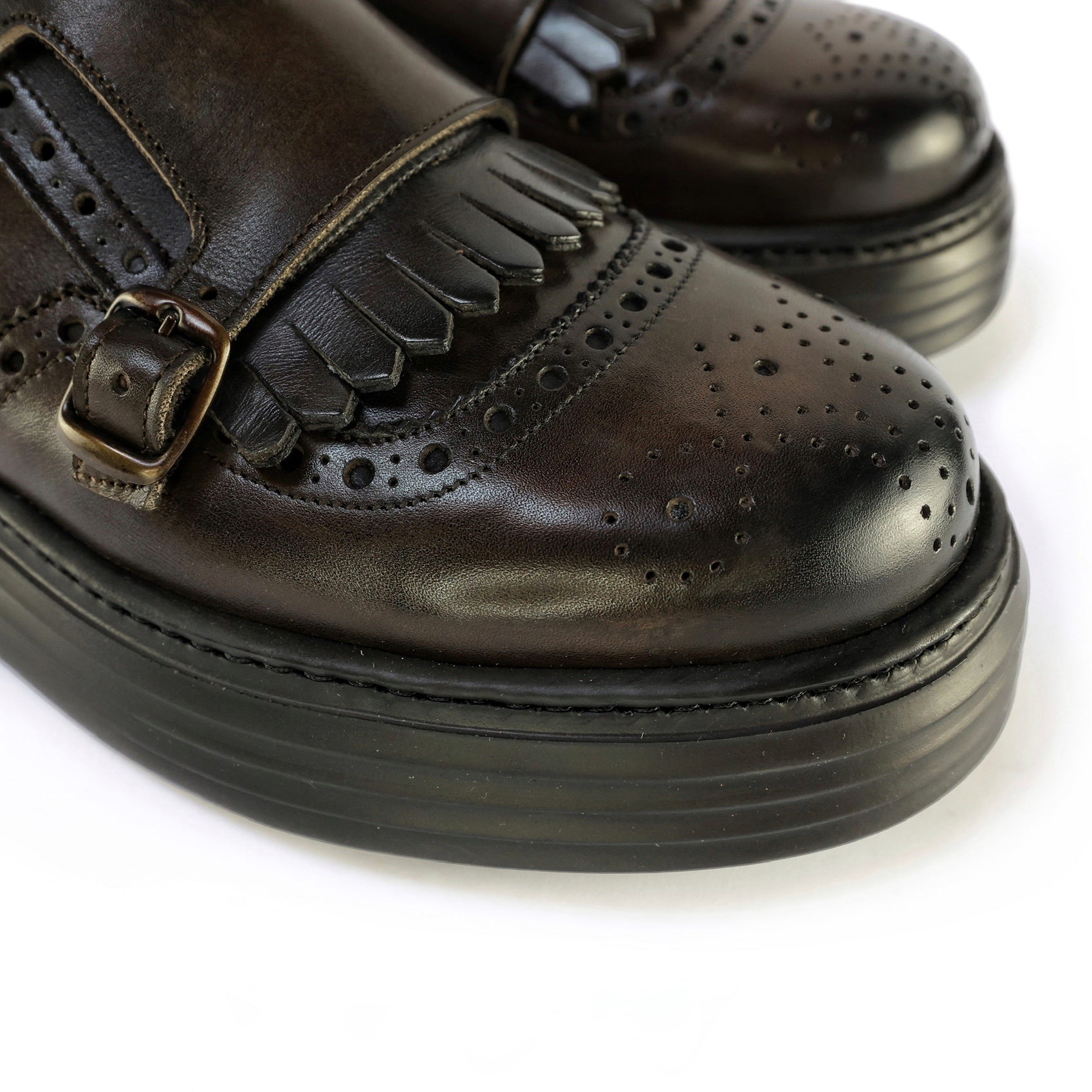 Ton Goût Premium Derby Uomo T.Moro 42 Vitello