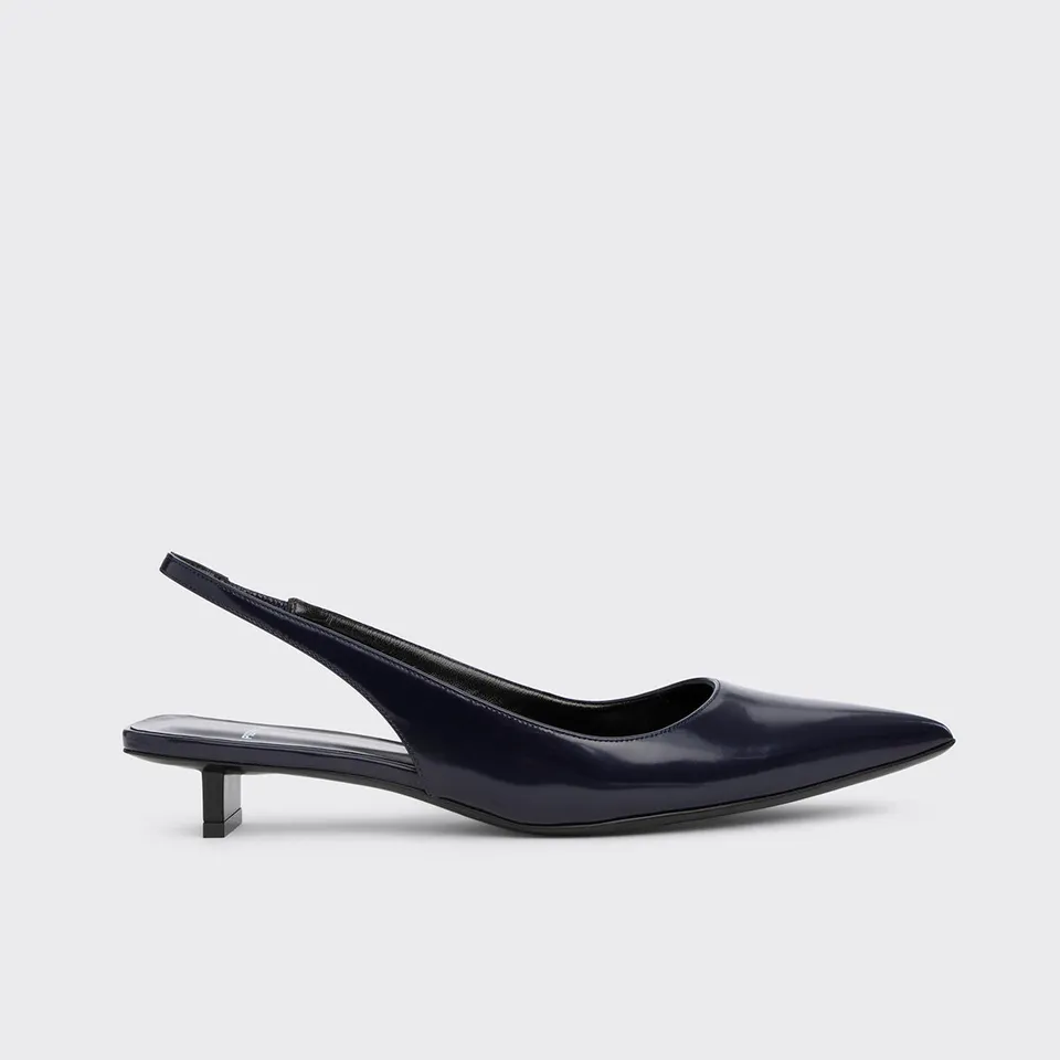 Pierre Hardy Stella slingback donna blu tacco 25 mm