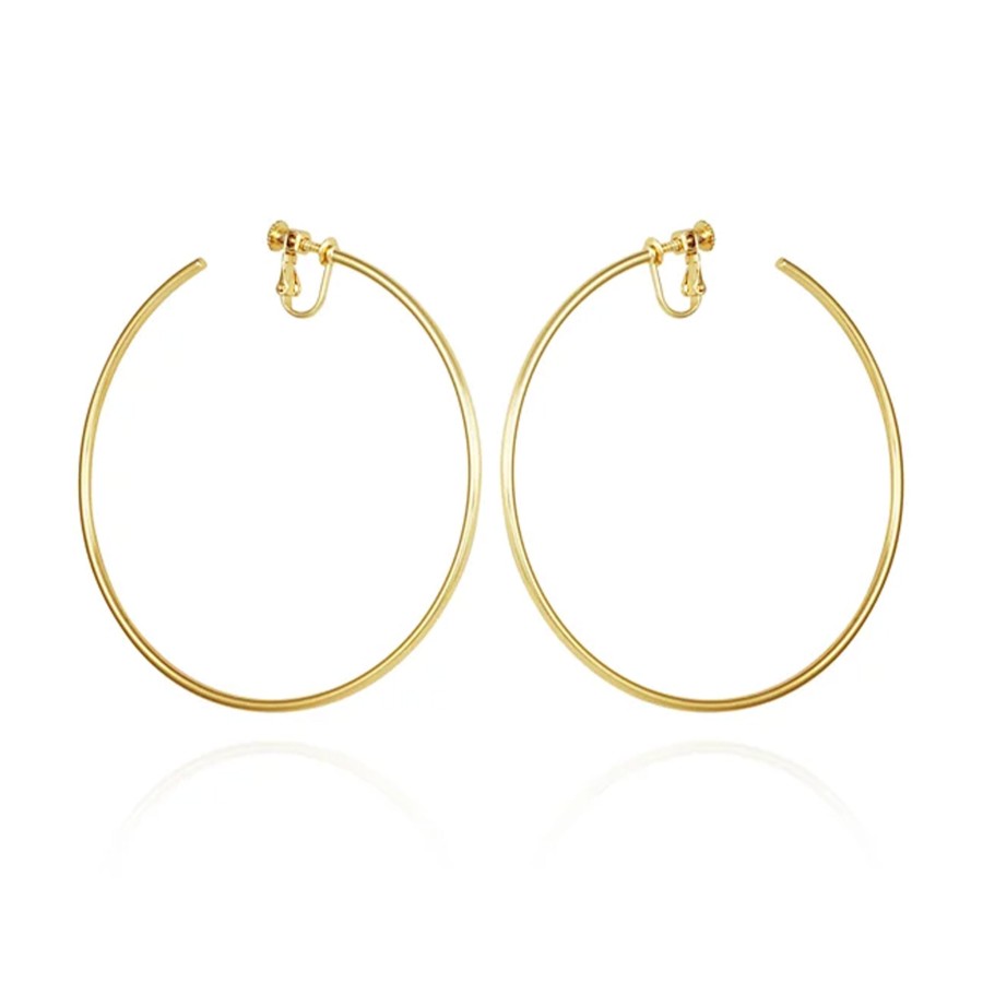 Vince Camuto Orecchini clip cerchio extra large