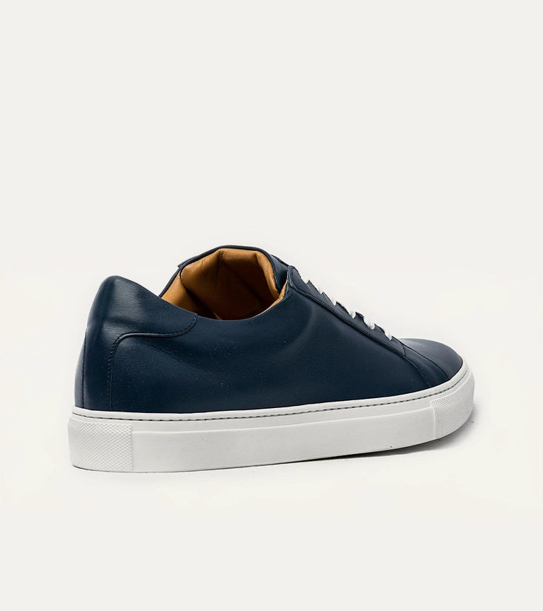 Ace Marks Duke Sneakers Uomo Blu Pelle Ocean