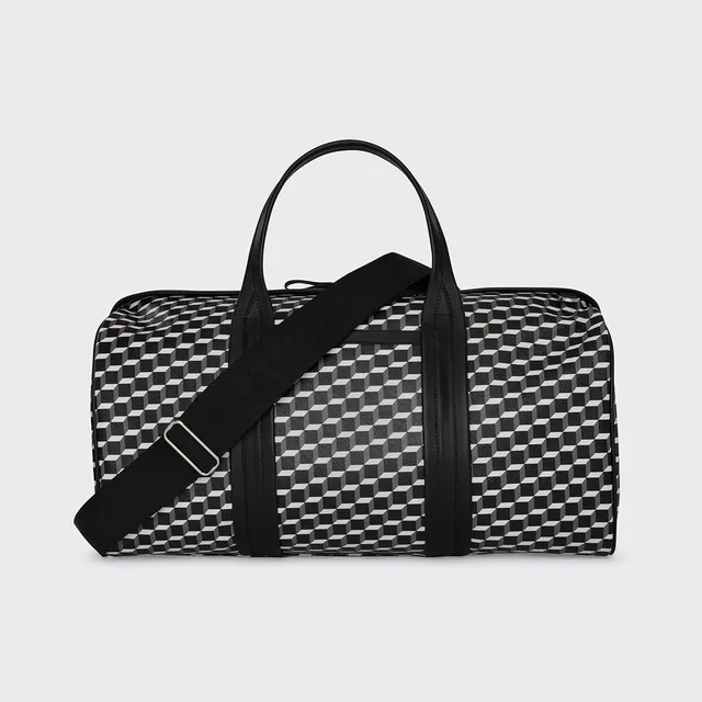 Pierre Hardy Cab borsone viaggio nero maxi pelle