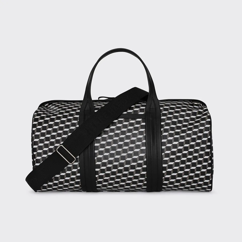 Pierre Hardy Cab borsone viaggio nero maxi pelle