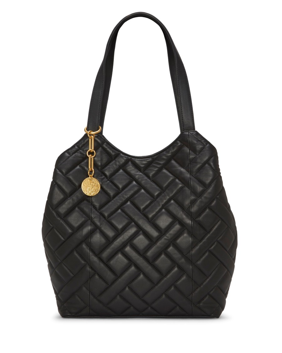 Vince Camuto Kisho tote bag trapuntata catena oro