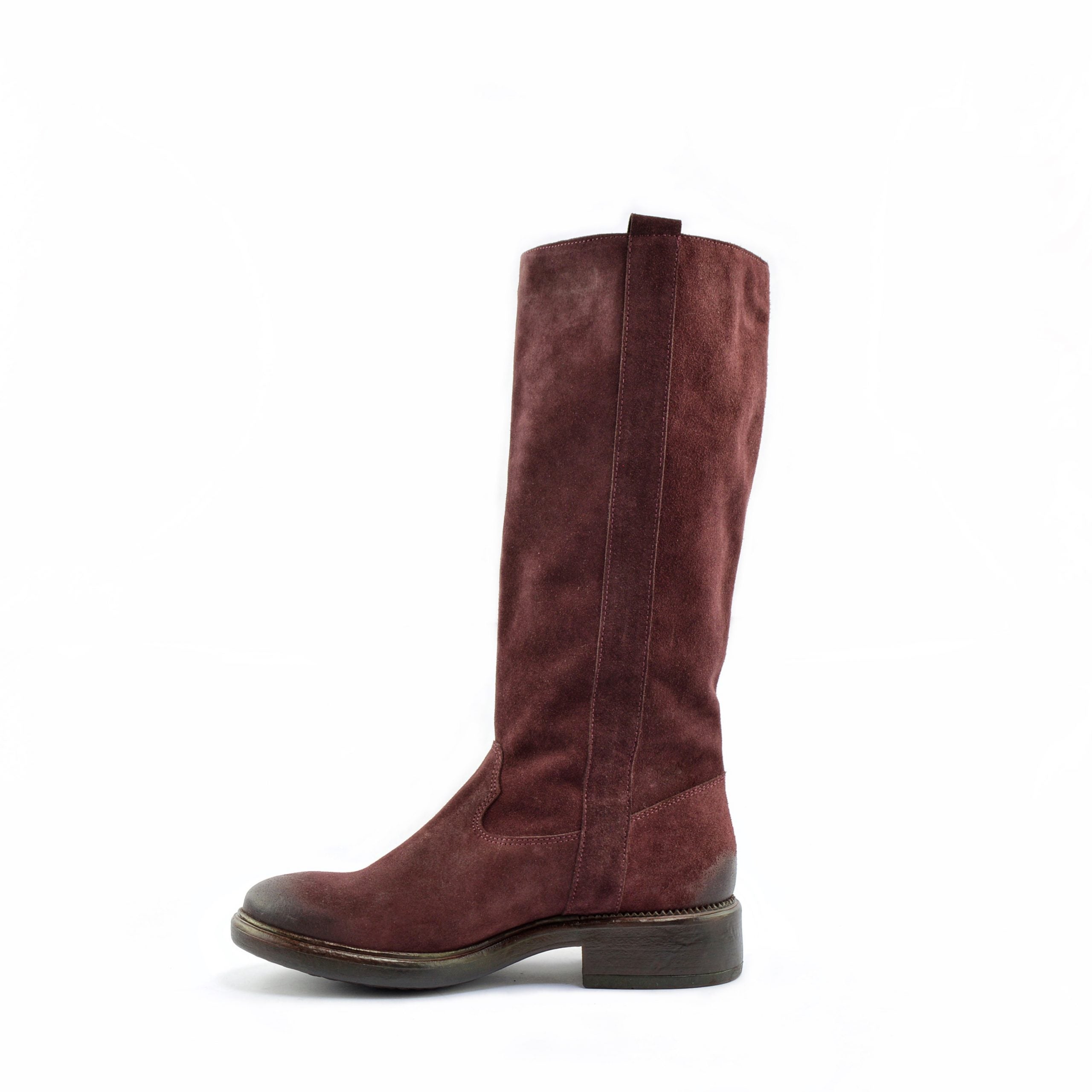 Ton Goût Baby Bordo Stivali Donna Camoscio 34 cm