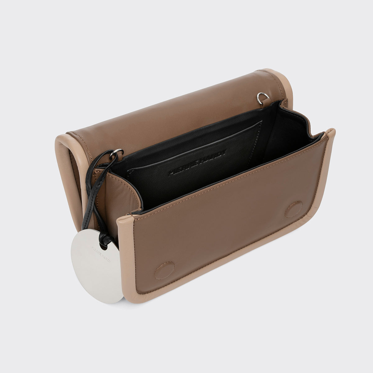 Pierre Hardy Alpha Maxi borsa a mano cammello pelle