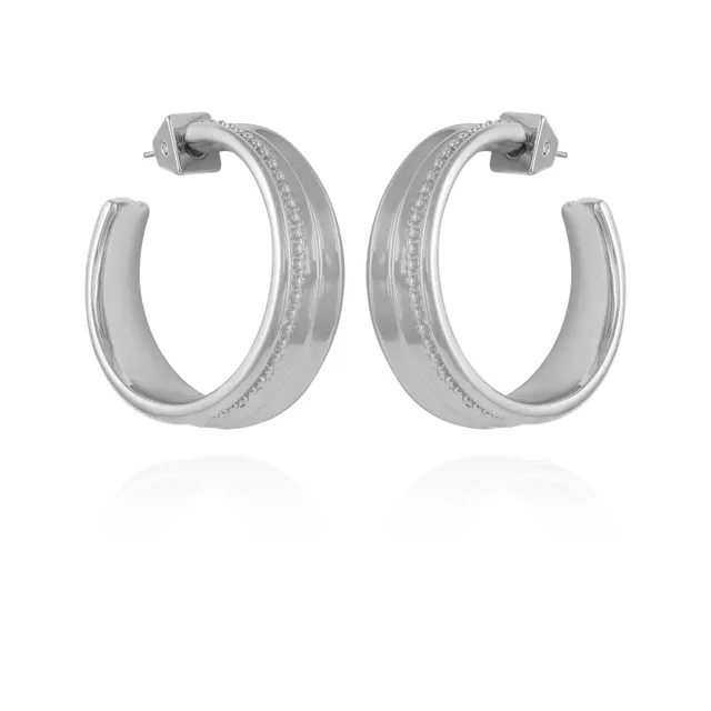 Vince Camuto Earrings Orecchini a cerchio spessi argento